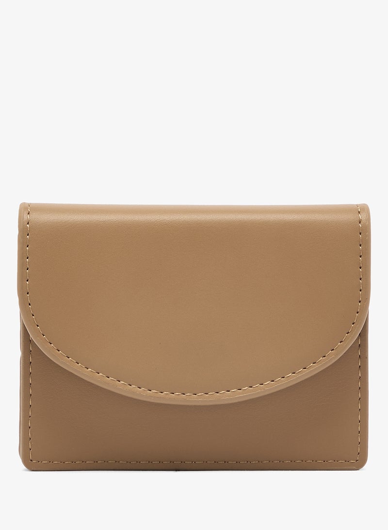 ELLA Flap Classic Card Holder Mini Wallet - Image 1